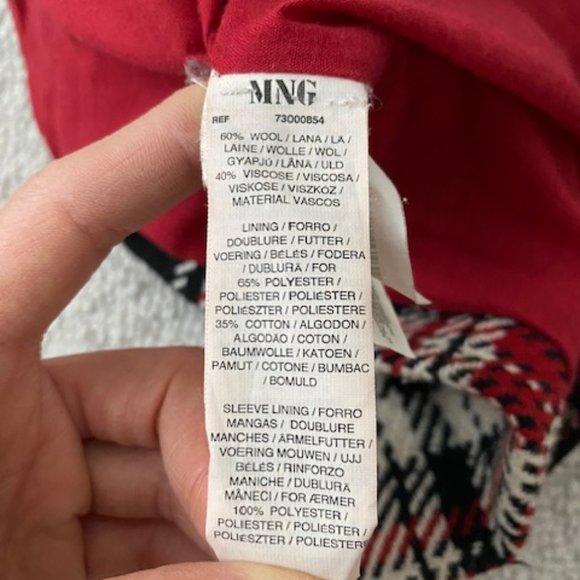 Mango woman long Pea coat - Picture 2 of 5